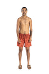 MENS SWIM SHORTS BURNT ORANGE