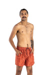 MENS SWIM SHORTS BURNT ORANGE