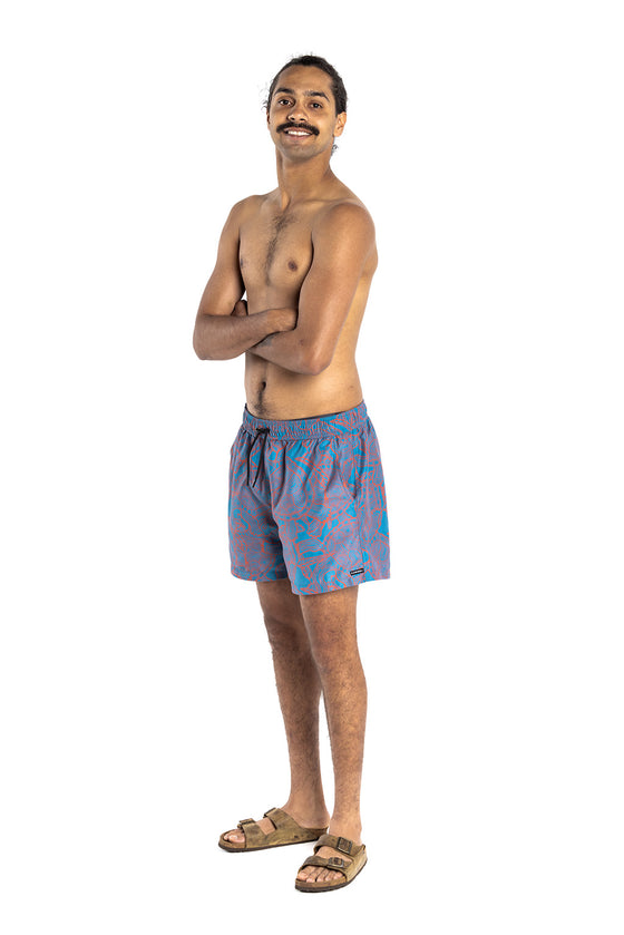 MENS SWIM SHORTS WATERHOLE BLUE