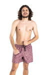 MENS SWIM SHORTS DUSTY BROWN