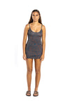 MINI DRESS WATERHOLE BLUE