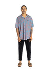 MENS SHIRT WATERHOLE BLUE