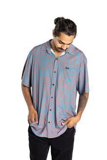  MENS SHIRT WATERHOLE BLUE