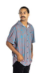 MENS SHIRT WATERHOLE BLUE